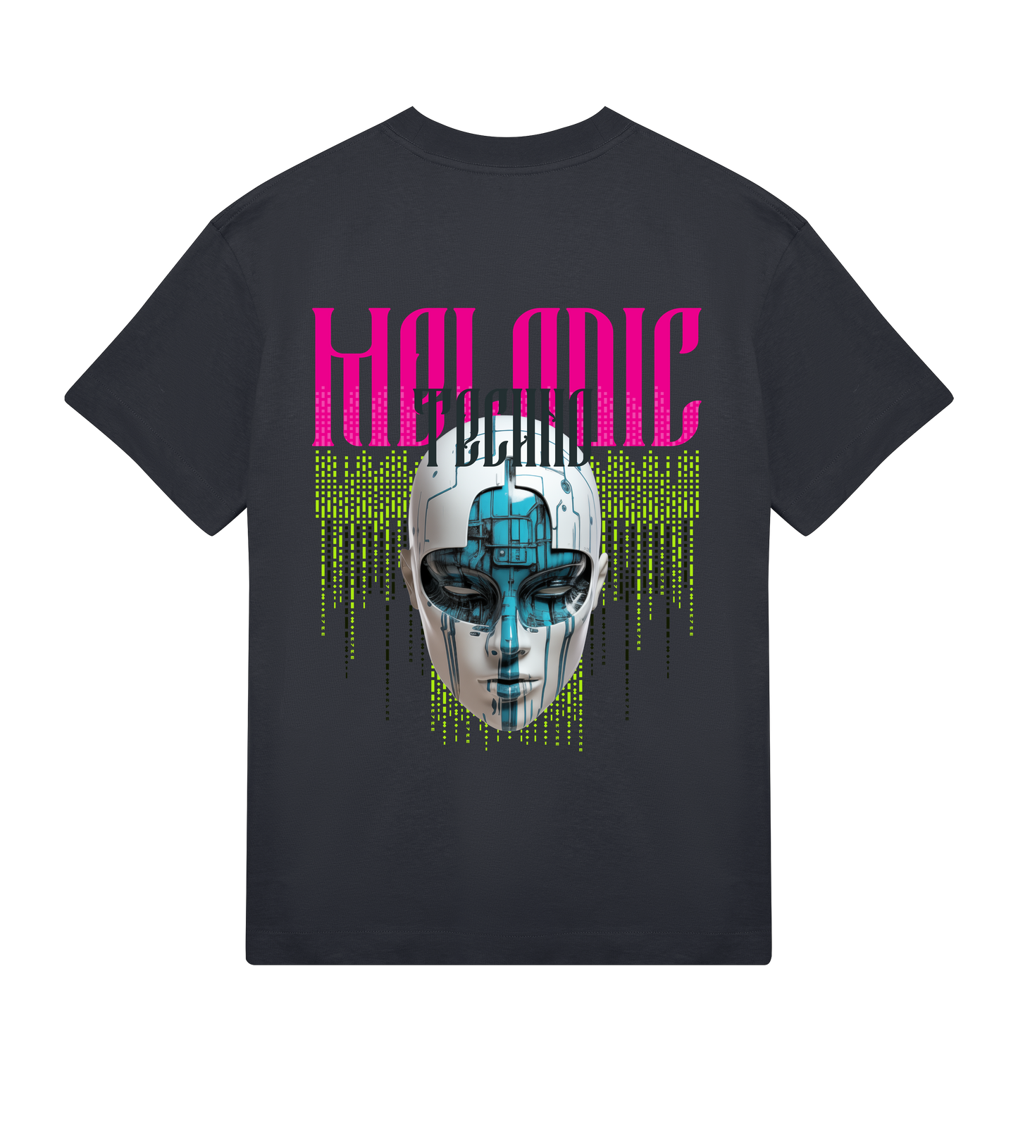 rvrm music - melodic techno (mens boxy tee)