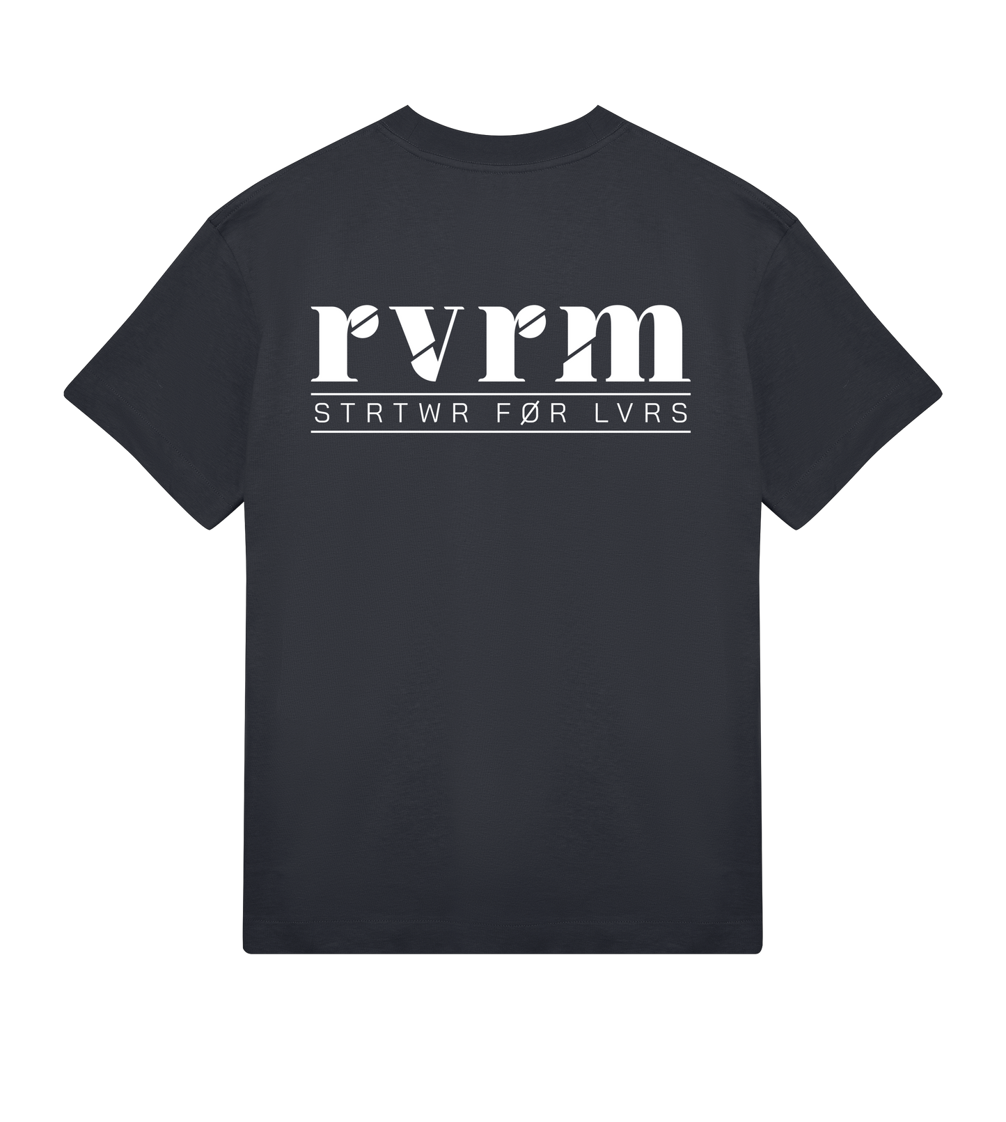 rvrm music - f**king raw techno (mens boxy tee)